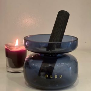 Blue Cuban Cigar Diffuser Bottle/Flower Vase 180ml