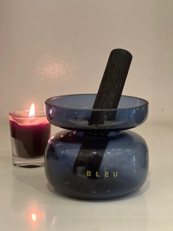 Blue Cuban Cigar Diffuser Bottle/Flower Vase 180ml
