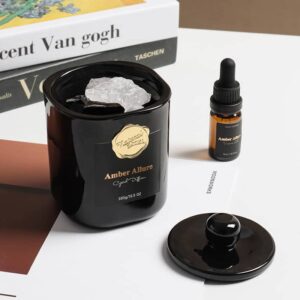 Black Oud Fragrance Crystal Stone