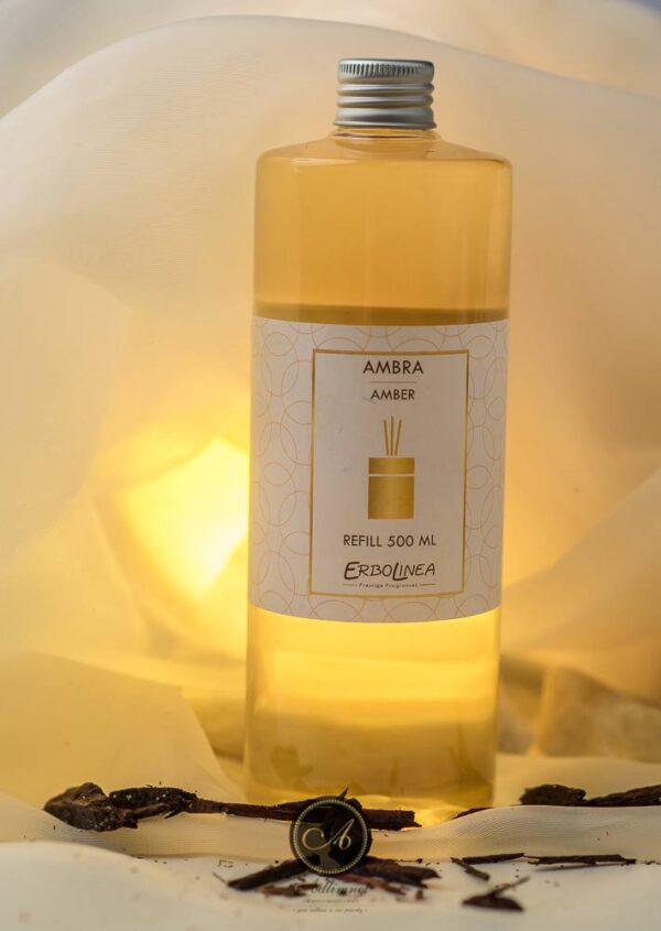 Erbolinea Amber (Ambra) Refill Diffuser - 500ml