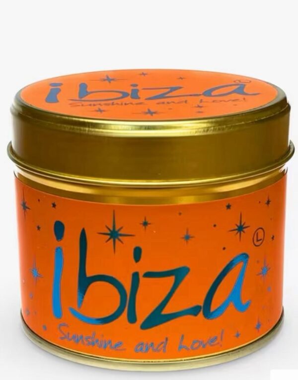Ibiza Scented Tin Candle 230g - Image 2