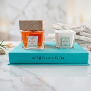Note di Natale Candle & Diffuser Gift Set – Acqua dell’Elba (Made in Italy)
